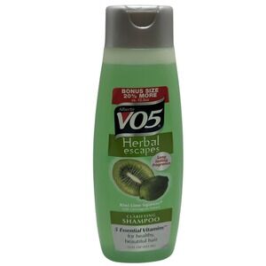 VO5 Herbal Escapes Clarifying Shampoo Kiwi Lime Squeeze 15fl Oz Discontinued Vtg